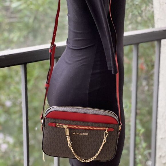 💯Authentic ⏳LIMITED Michael Kors Leather Purse - Picture 2 of 7